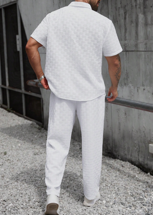 Set Estivo Ispirato a R&L – Camicia & Pantaloni