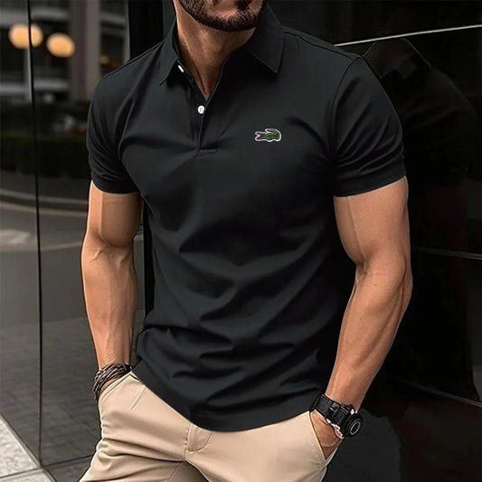 Lacoste Men's Classic Fit Polo Shirt – Black