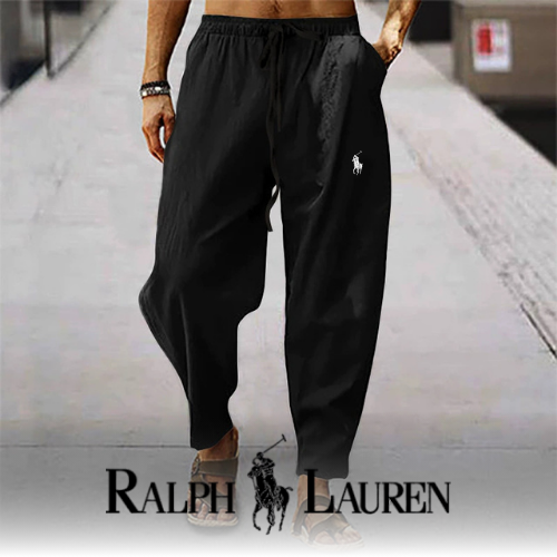 Pantaloni Estivi R&L in Misto Lino