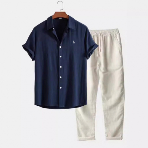Set Casual Uomo Camicia + Pantaloni R&L