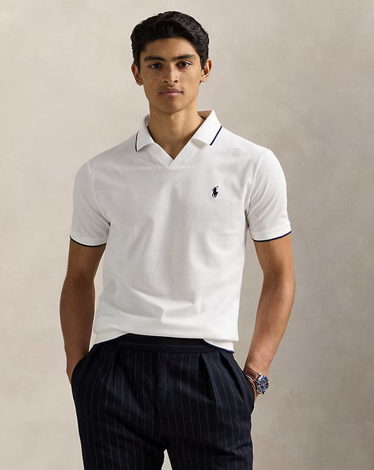 Camicia Polo R&L| Maglia Jacquard