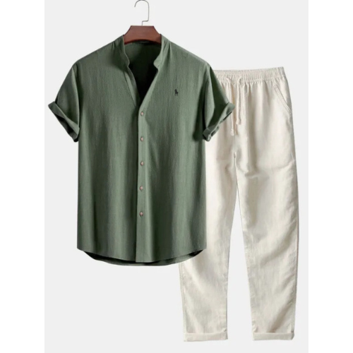 Set Casual Uomo Camicia + Pantaloni R&L