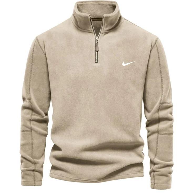 Felpa Premium con Mezza Zip