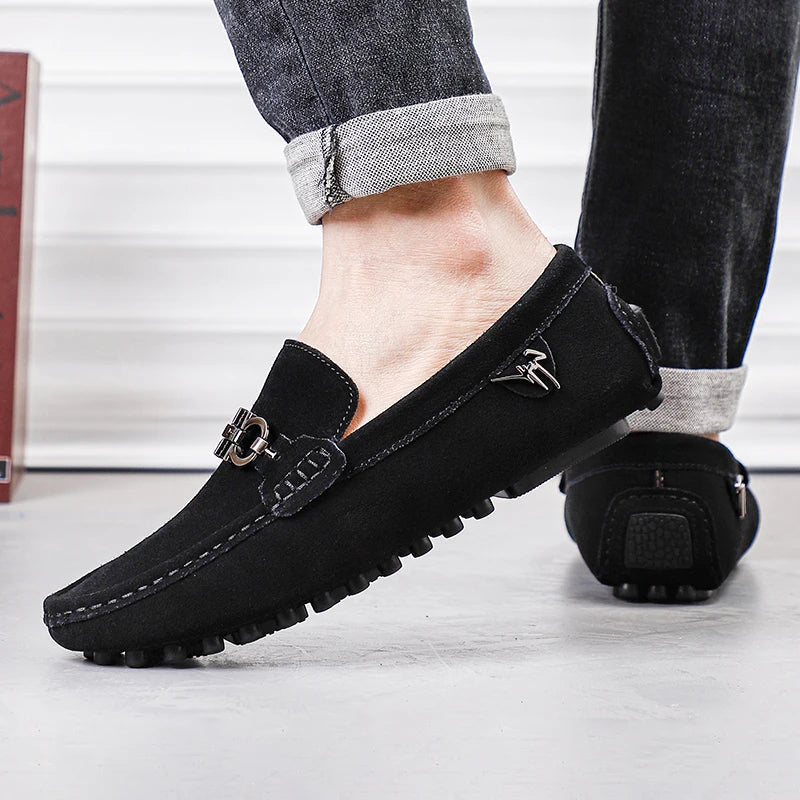 Montford Cow Suede Loafers