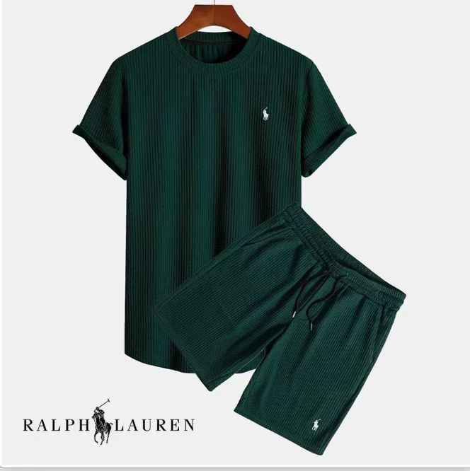 Set uomo R&L – T-shirt maniche corte + pantaloncini