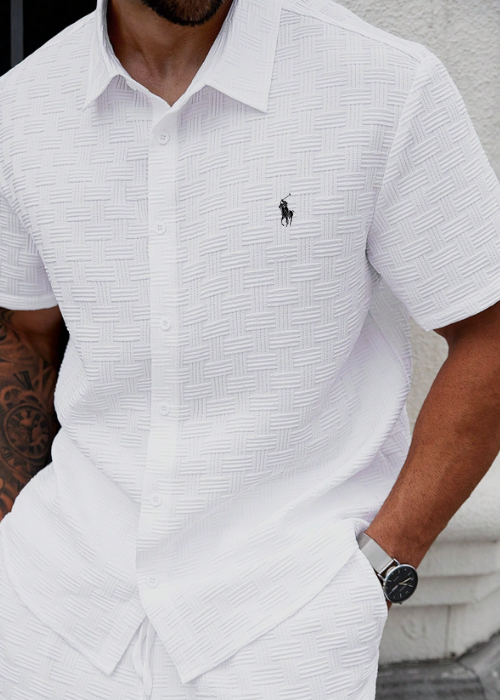 Set Estivo Ispirato a R&L – Camicia & Pantaloni