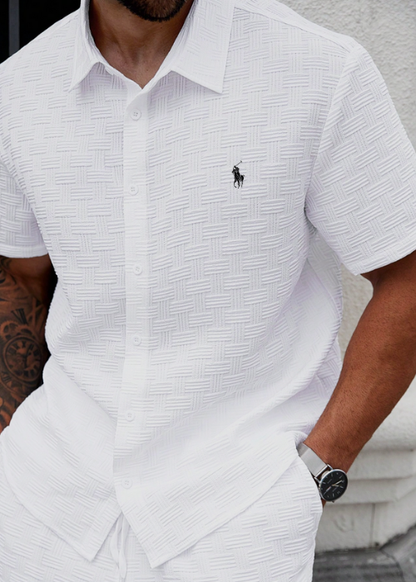 Set Estivo Ispirato a R&L – Camicia & Pantaloni