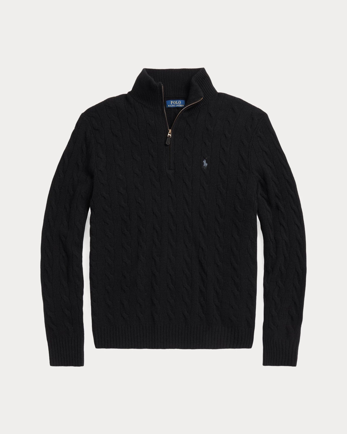 ᏒⅬ® Maglione a Treccia in Lana-Cashmere