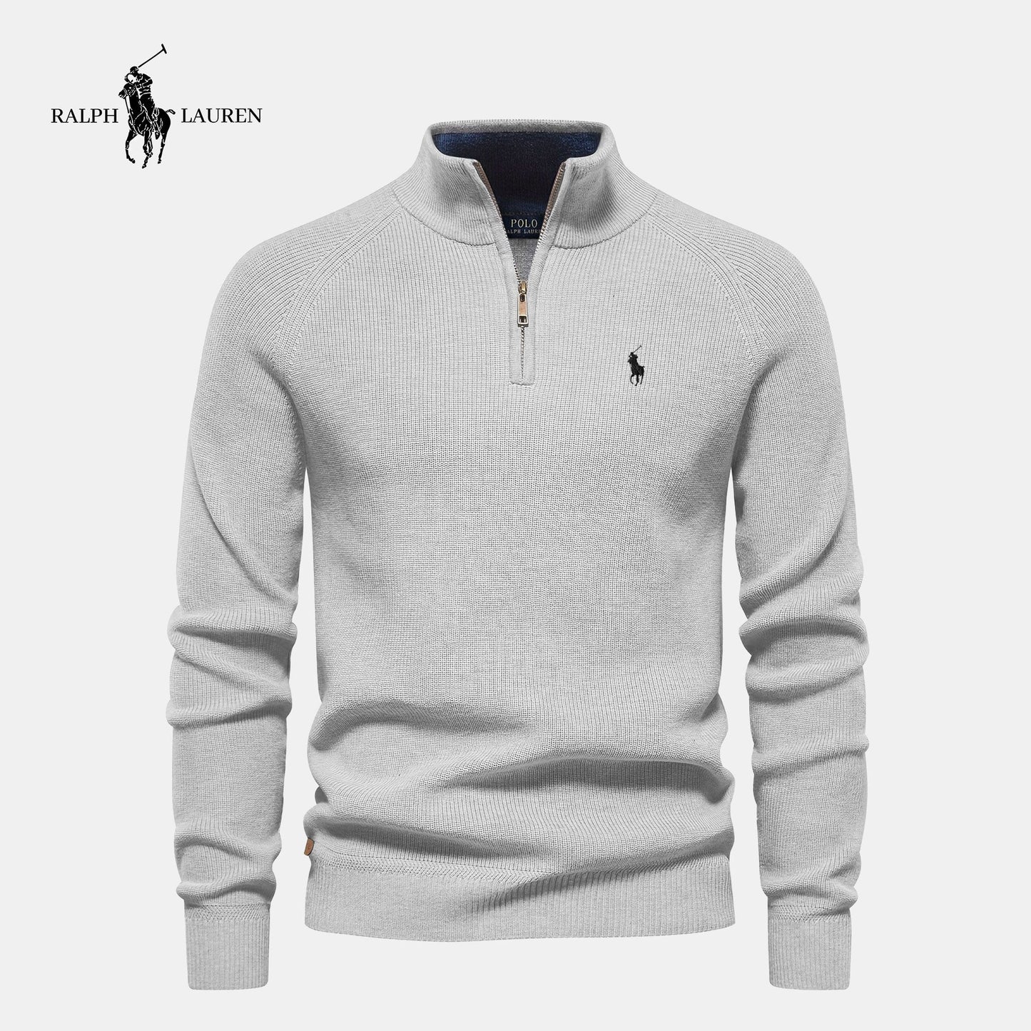 Maglione R&L con cerniera